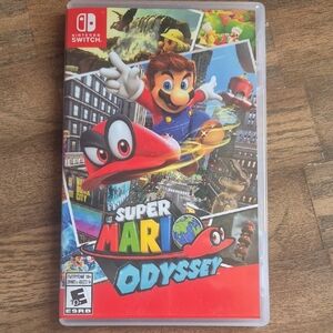 Nintendo Super Mario Odyssey — Red and Multicolor Cover